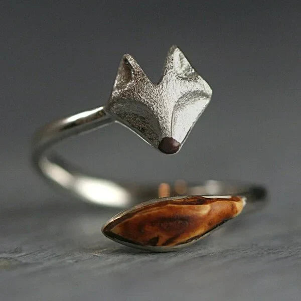 Segal - Open vintage fox ring