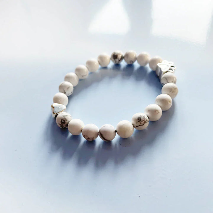 Davies  - Bracelet with paw & heart follower - handmade design