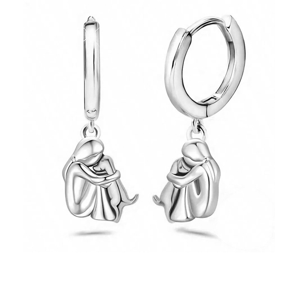 Hug Pendant Necklace with Bonus Earrings – Limited Time Offer 6